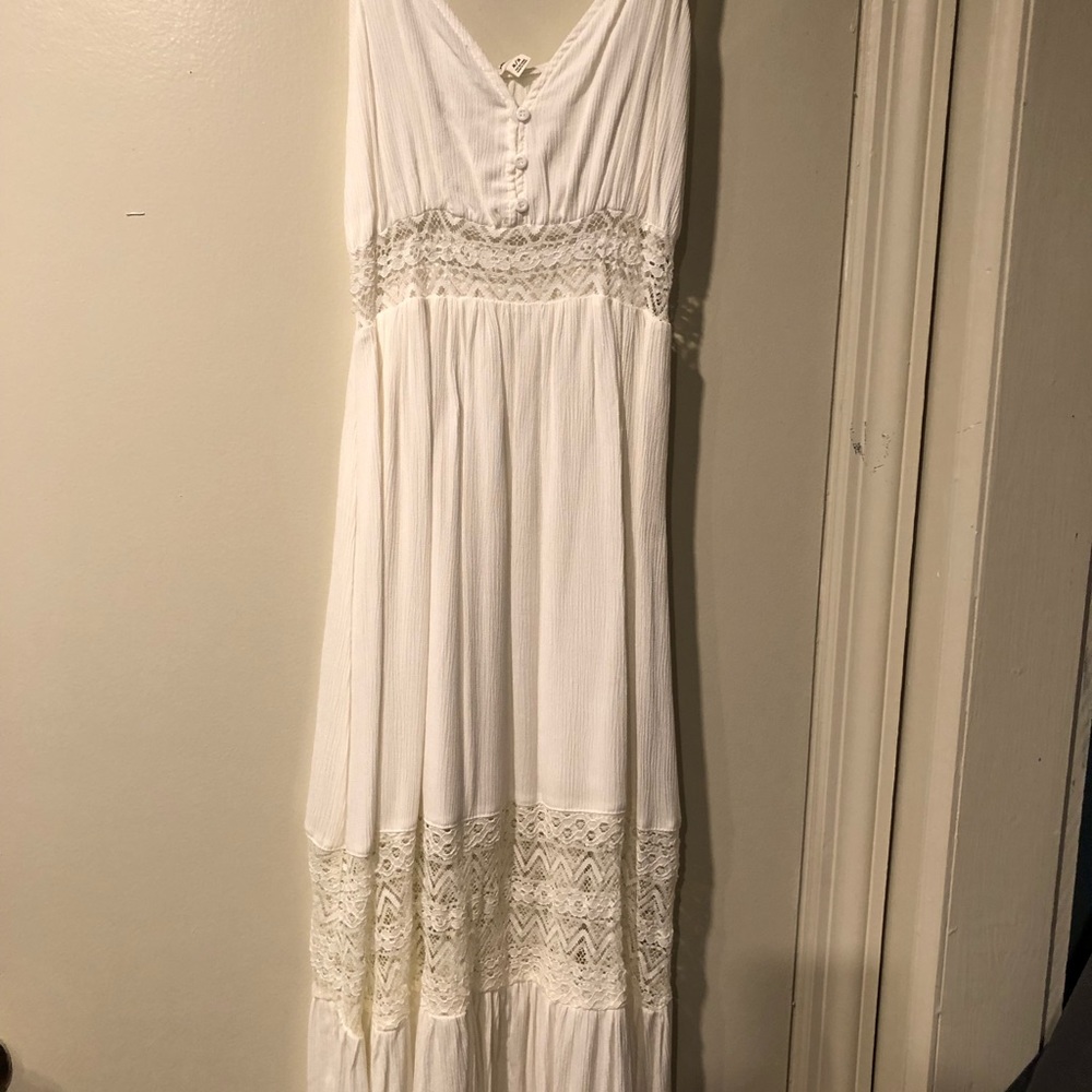 white dress